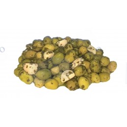 OLIVE CASSEE A L'AIL - 8kg -