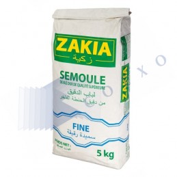 SEMOULE FINE - Sac 5kg - ZAKIA