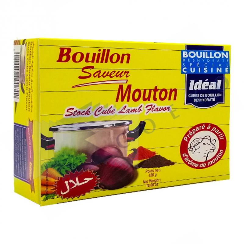 BOUILLON DE MOUTON - Boite de 24 Cubes - IDEAL