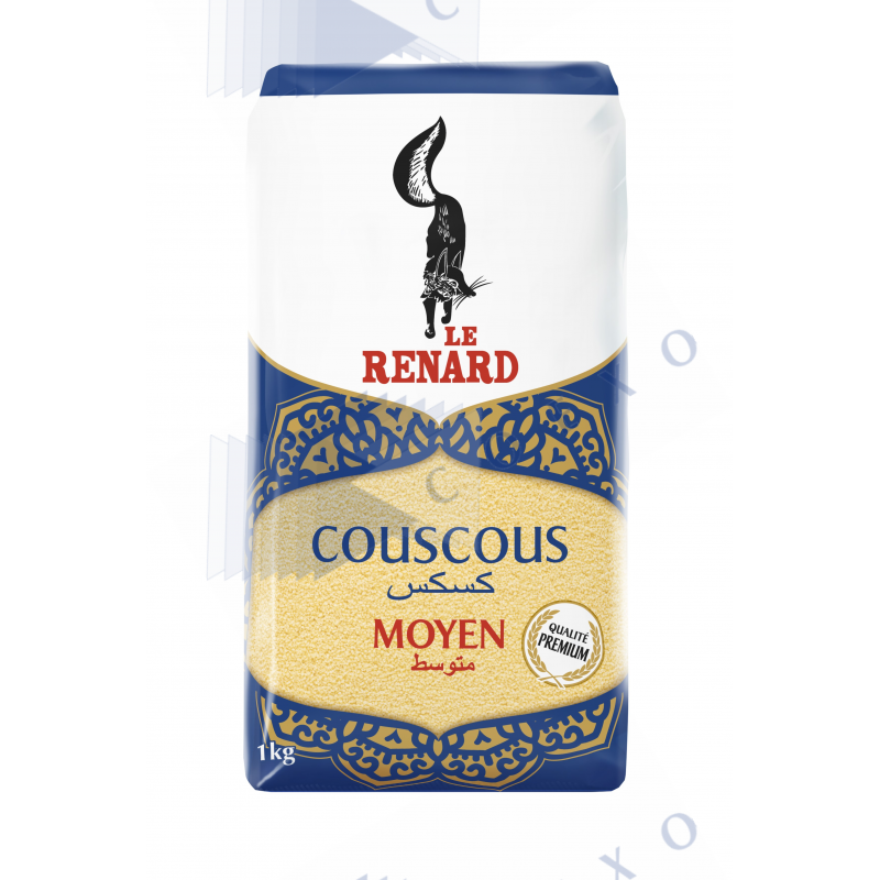 Couscous moyen - 1 kg - Le Renard