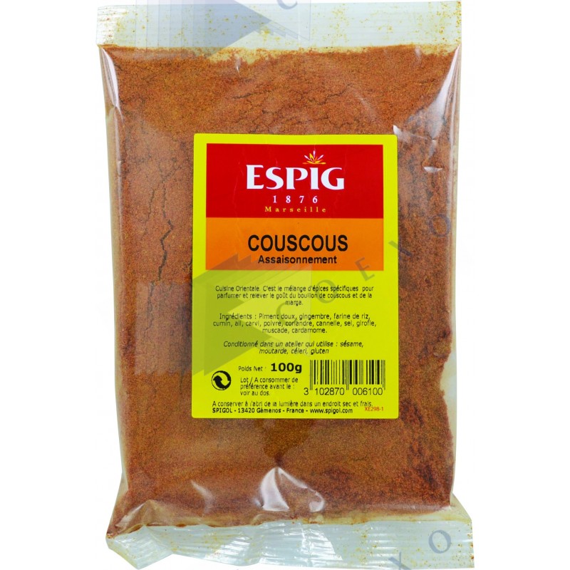 EPICES COUCOUS - Sachet 100g -